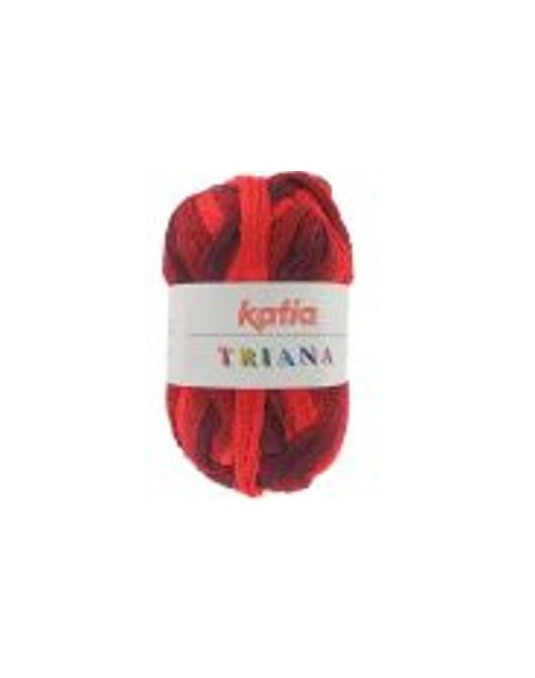 Laine katia Triana rouge bordeau