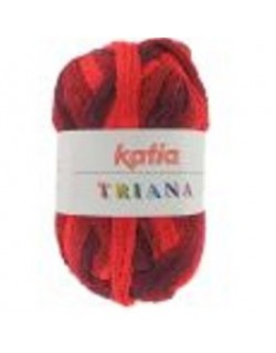 Laine katia Triana rouge bordeau