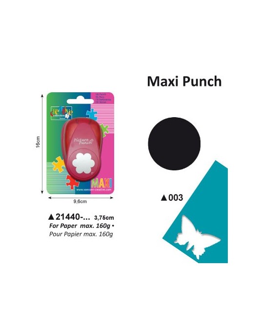 Maxi punch rond 3.75cm