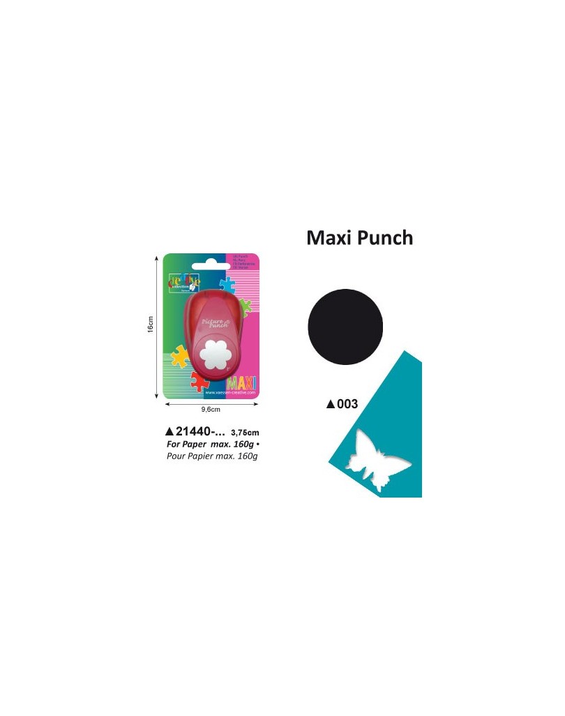 Maxi punch rond 3.75cm