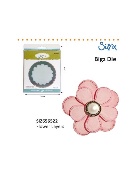 Scrapbooking Dies découpe Sizzix fleurs 3D