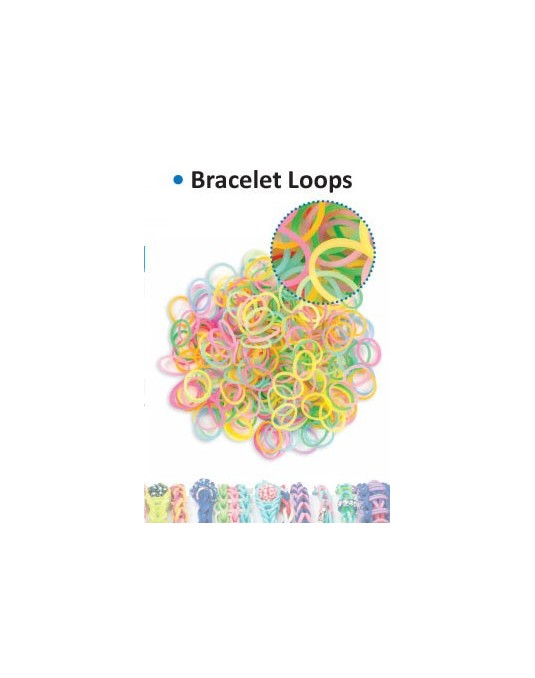 Bracelet loops pastel