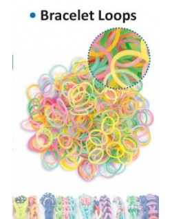 Bracelet loops pastel