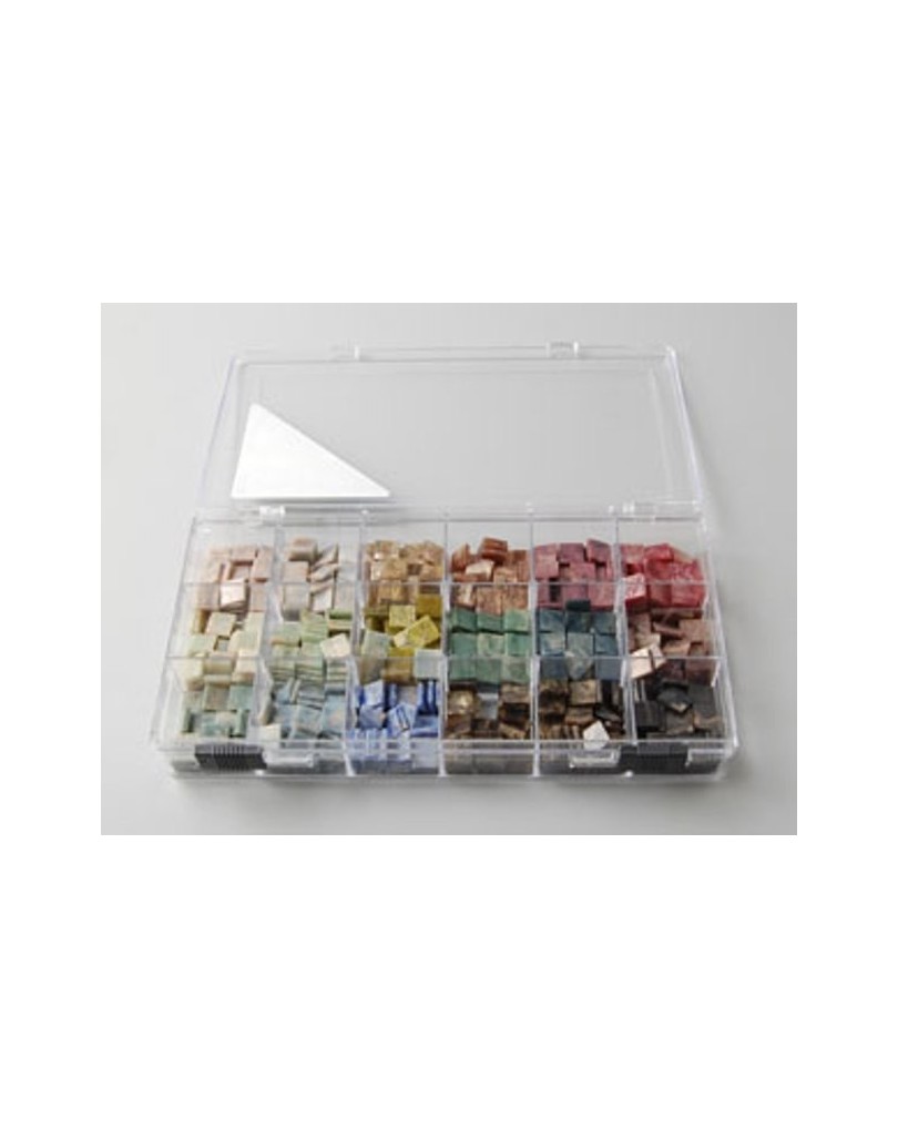 mosaïques marbrées 10x10 mm