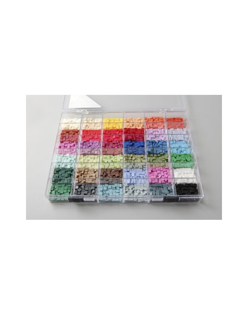 Coffret mosaïques opaque5x5mm