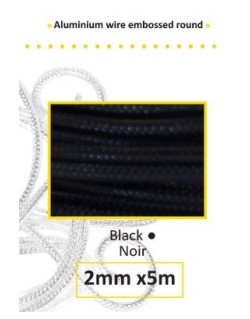 embossed 2mm noire