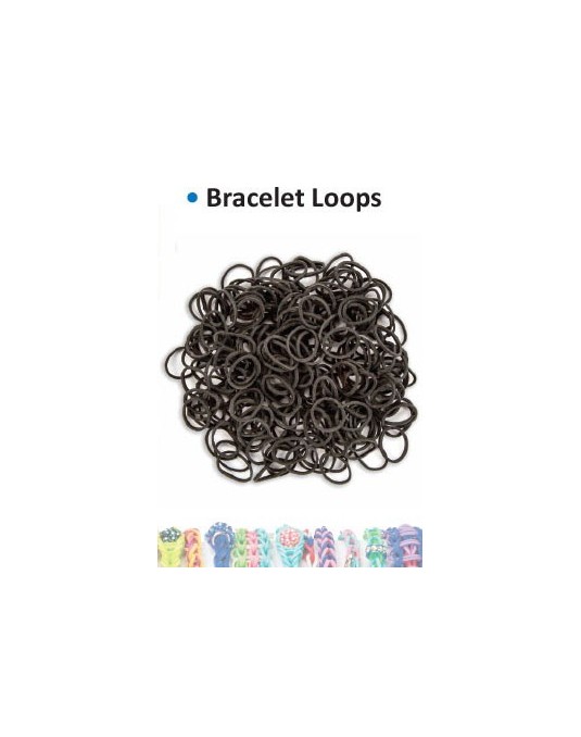 Bracelet loops noire 300