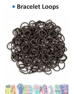 Bracelet loops noire 300