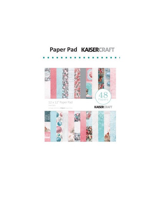 kaisercraft silver bells bloc 48 Noël
