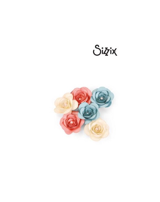 Sizzix bigs Love Birds 3D roses