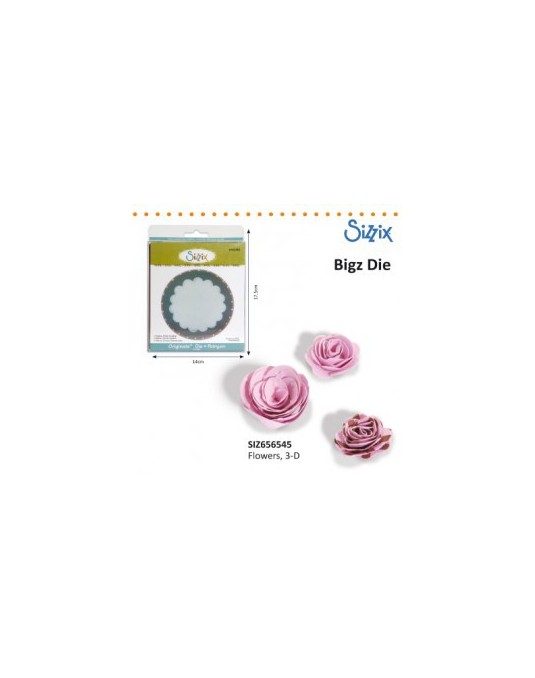 Sizzix bigz die Fleurs 3D