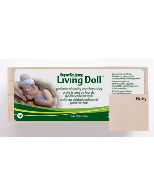 Super Sculpey Living doll 454gr 