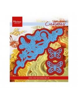 Dentelle papillons Marianne Design Creatables butterfly border