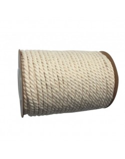 Corde coton naturel 3,5mm x 25m